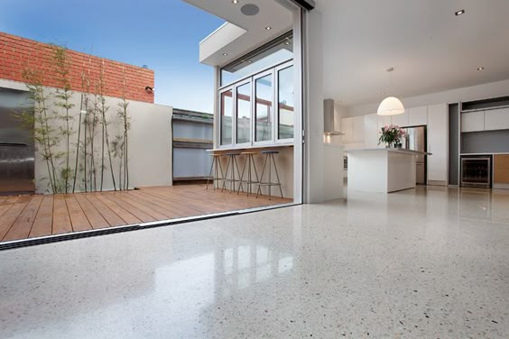 Polished floors